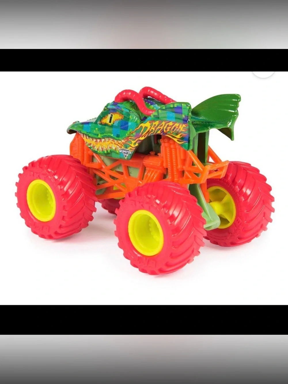 MONSTER JAM SERIES 45 DRAGON PIXEL NEW 1.64 SPIN MASTER